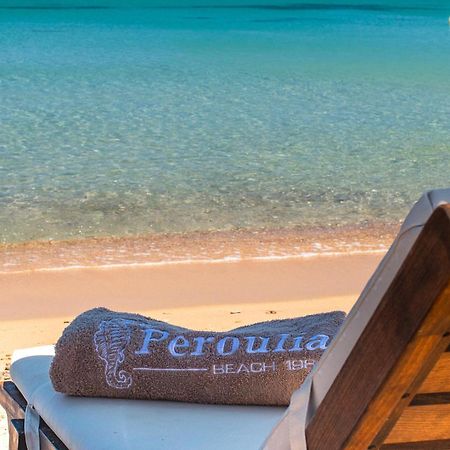 Peroulia Beach Houses Koróni Exterior foto