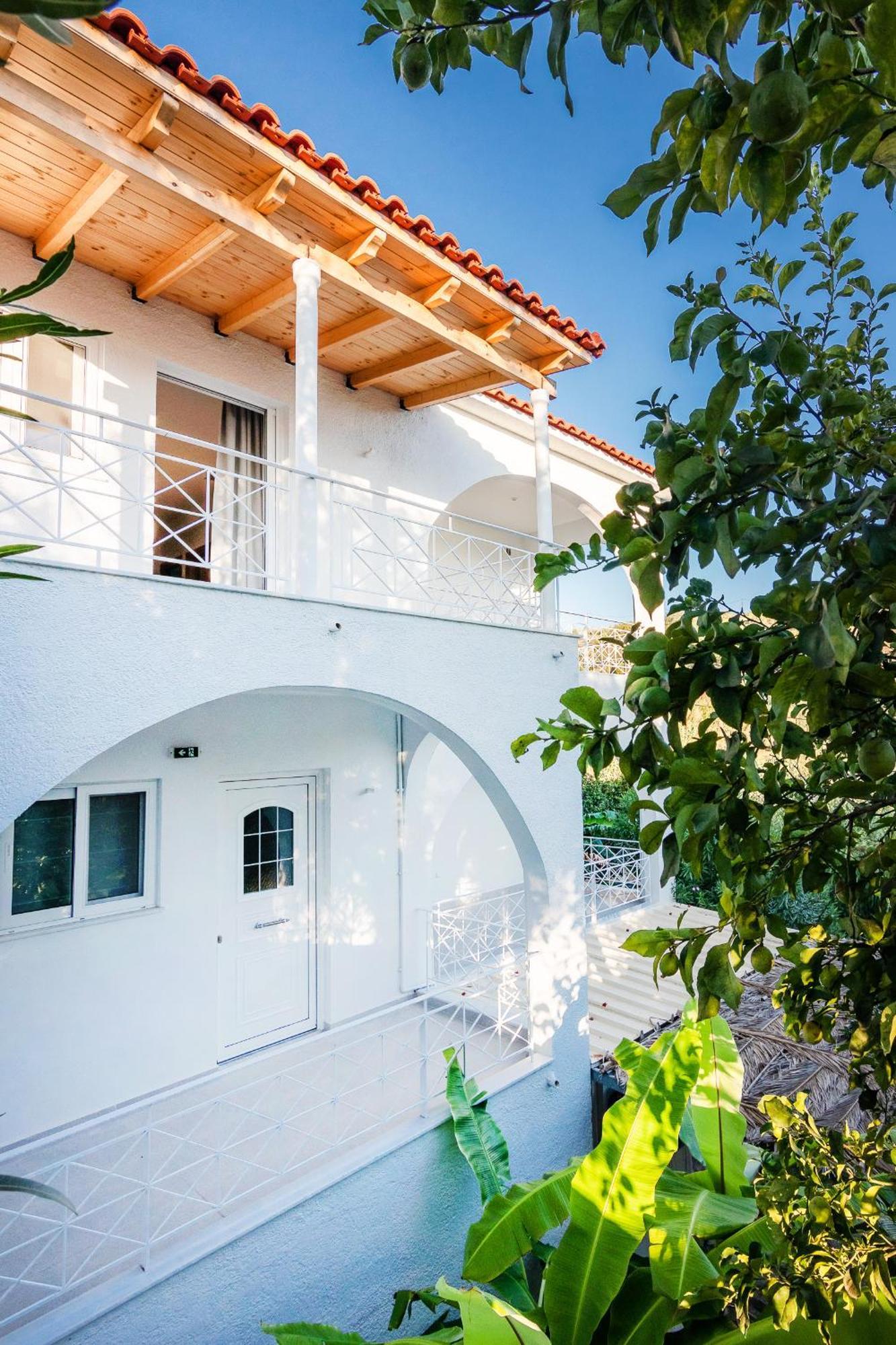 Peroulia Beach Houses Koróni Exterior foto